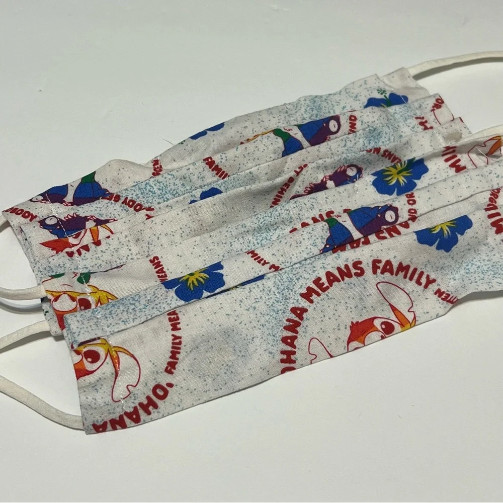Reusable Cloth Face Masks Bundle of 6 Handmade with Filters